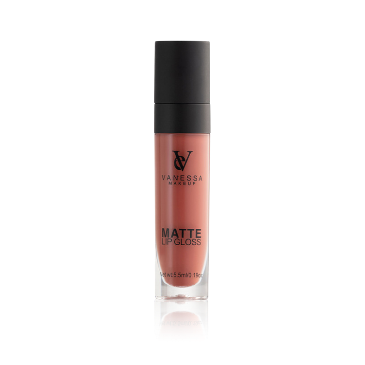 Vanessa Makeup Matte Lip Gloss Long-Lasting Rich Color Shade 08