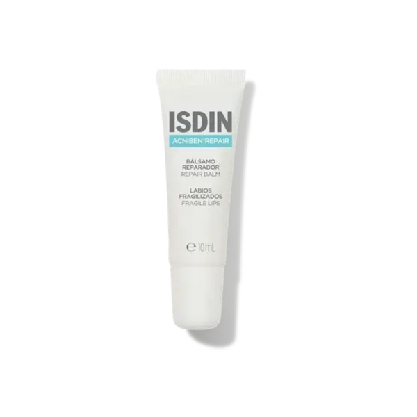 ISDIN Acniben Lip Repair Balm Moisturizing Cream with Panthenol and Hyaluronic Acid 10 ml