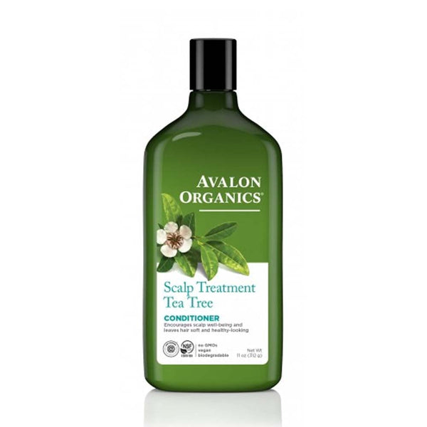 Avalon Organics Scalp Treatment Tea Tree Conditioner, 312 g