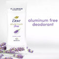 Dove Aluminum-Free Deodorant Stick Lavender & Vanilla 74g