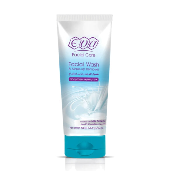 Aloe Eva Milk Proteins Face Wash and Makeup Remover for All Skin Types