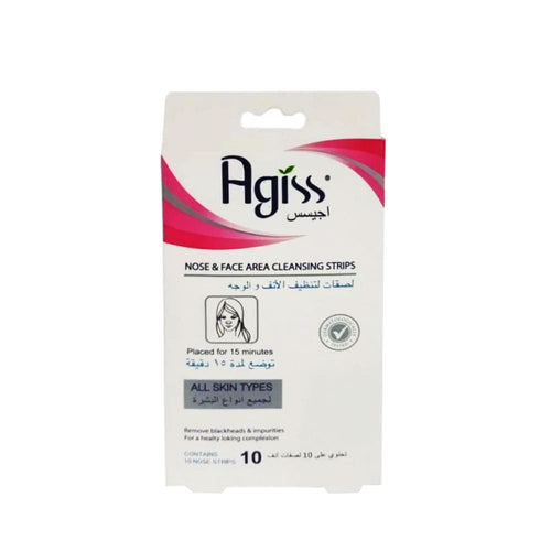 Agiss Nose & Face Cleansing Strips Pore Cleansing 10 Strips