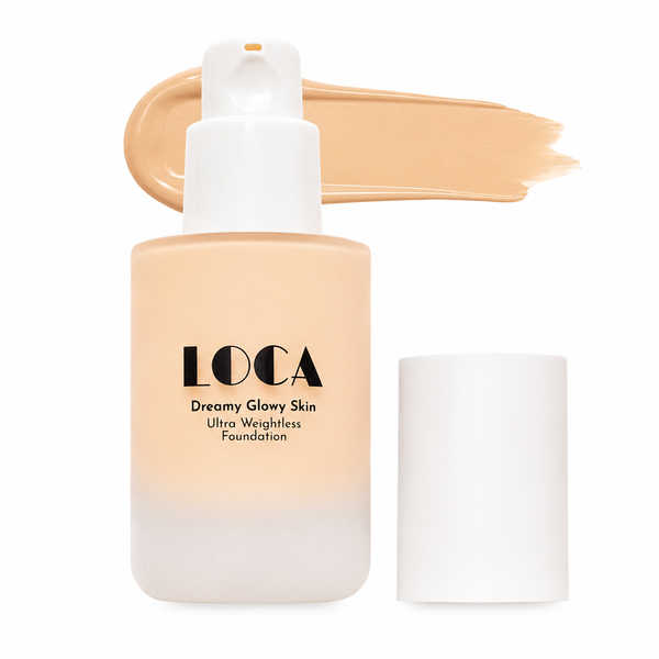 Loca Dreamy Glowy Skin Foundation Lightweight Medium Coverage Honey Glazed 06