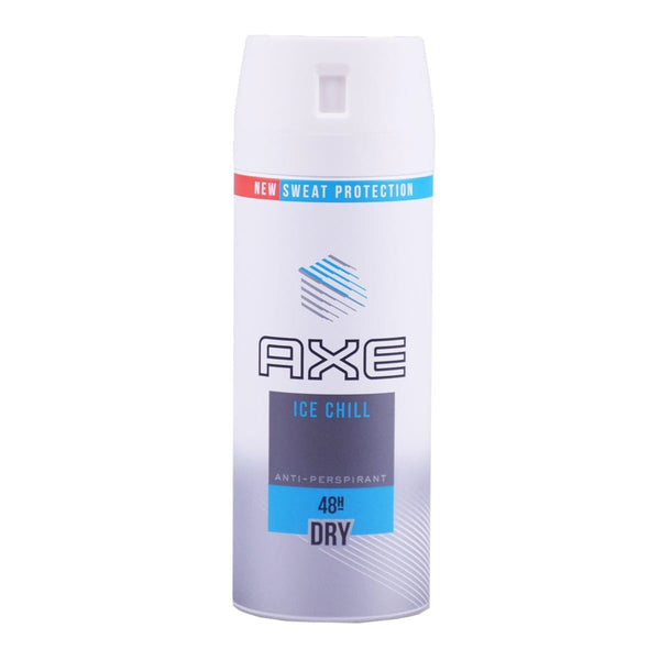 AXE Ice Chill Deodorant Spray for Men, Mint and Lemon Fragrance, 6 x 150 ml