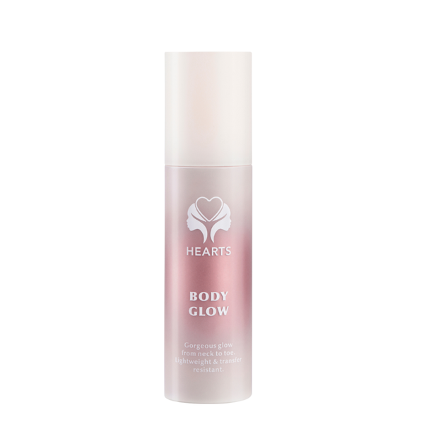 Hearts Body Glow Pink 001 Hydrating Radiance Body Spray