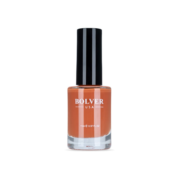 Bolver USA Nail Polish Big Brush High-Shine UV-Resistant Orange 736