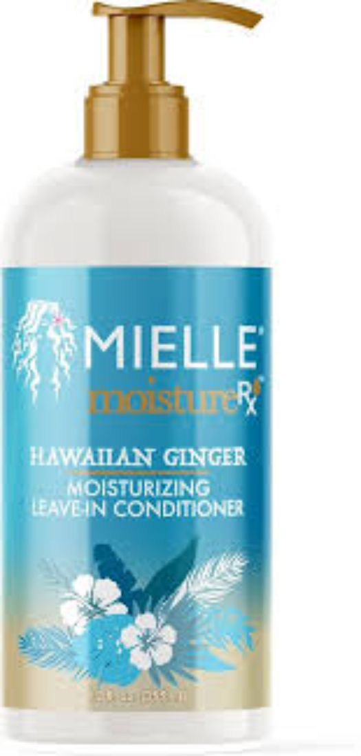 Mielle Moisture Rx Hawaiian Ginger Leave-In Conditioner Cream Pomegranate Honey 355ml