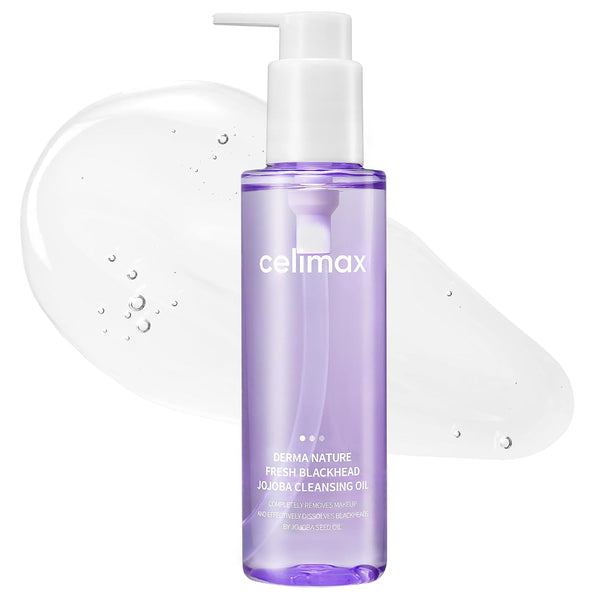 Celimax Dermanature Fresh Blackhead Jojoba Cleansing Oil, 6 Plant Oils, 150ml