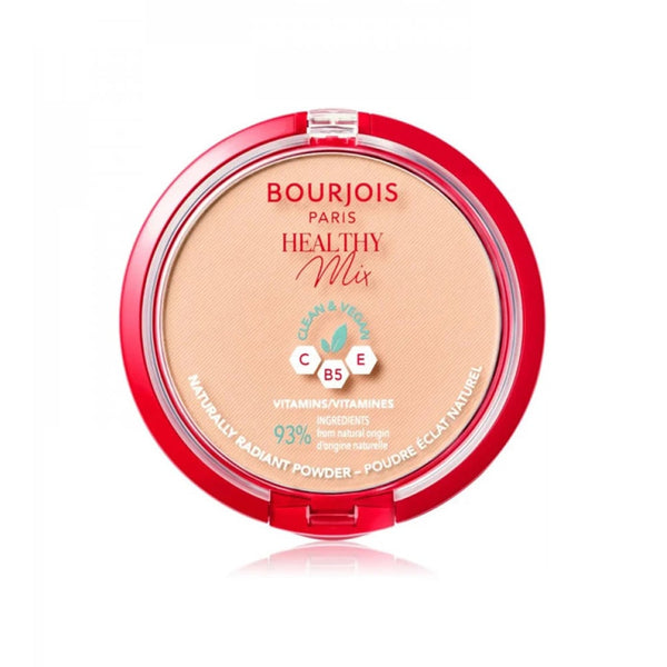 Bourjois Healthy Mix Powder Matte Finish Vitamin E, C & B5 Vanilla 02, 10g