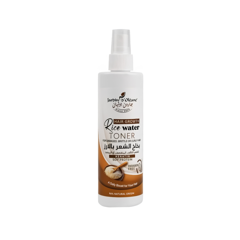 Jardin d'Oleane Rice Hair Spray Lightweight Frizz-Control Formula 250ml