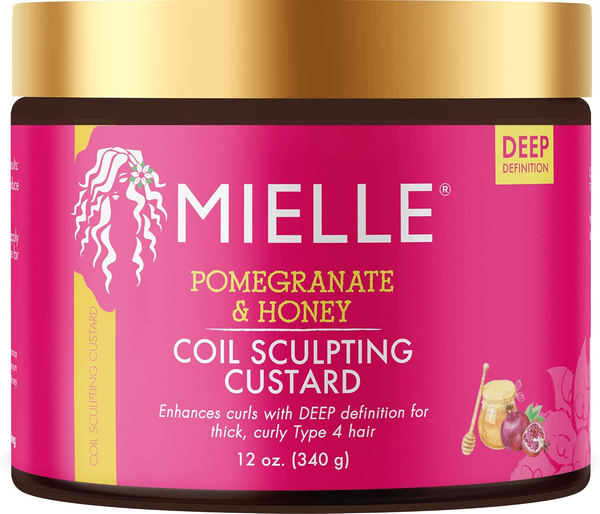 Mielle Pomegranate & Honey Coil Sculpting Custard Hydrating Styling Cream 340g