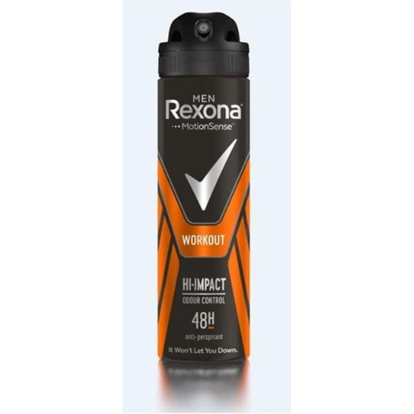 Rexona Men Workout Antiperspirant Spray Clinical Strength Sweat Protection 150 ml