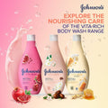 Johnson's Vita Rich Pampering Body Wash Jojoba Oil Vitamin E Jasmine & White Flowers 750 ml