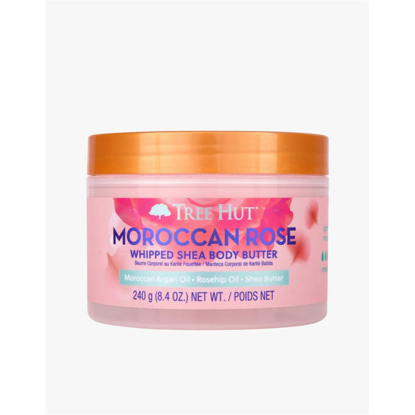Tree Hut Moroccan Rose Whipped Body Butter Shea Butter Argan Oil Rosehip Oil 240 g