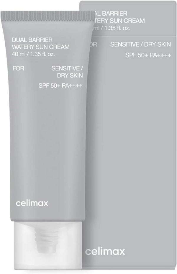 Celimax Dual Barrier Watery Sun Cream SPF 50+ PA++++ Ceramides 40ml
