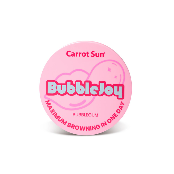 Carrot Sun Tanning Cream Bubble Joy Lightweight Cream Bubble Gum Scent