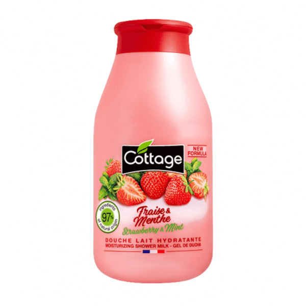 Cottage Moisturizing Shower Gel Strawberry & Mint Fragrance