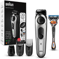 Braun BT5265 Beard Trimmer for Men Cordless Precision Dial 39 Settings with Gillette ProGlide Razor