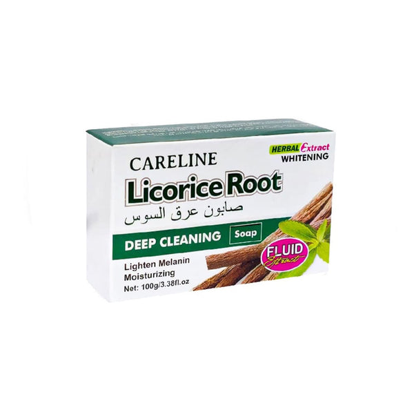 Careline Licorice Soap Bar Almond & Coconut Oils 100g