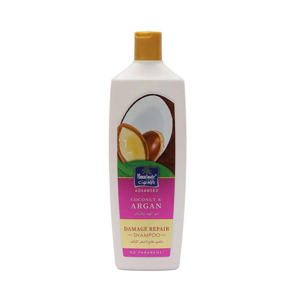 Parachute Coconut & Argan Shampoo for Damaged Hair, Nourishing Formula, 340 ml