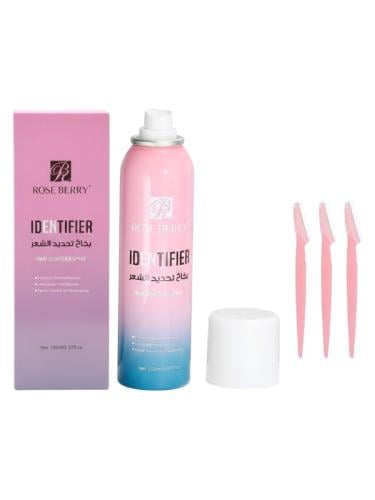 Rose Berry Hair Defining Spray with 3 Razors, 150 ml