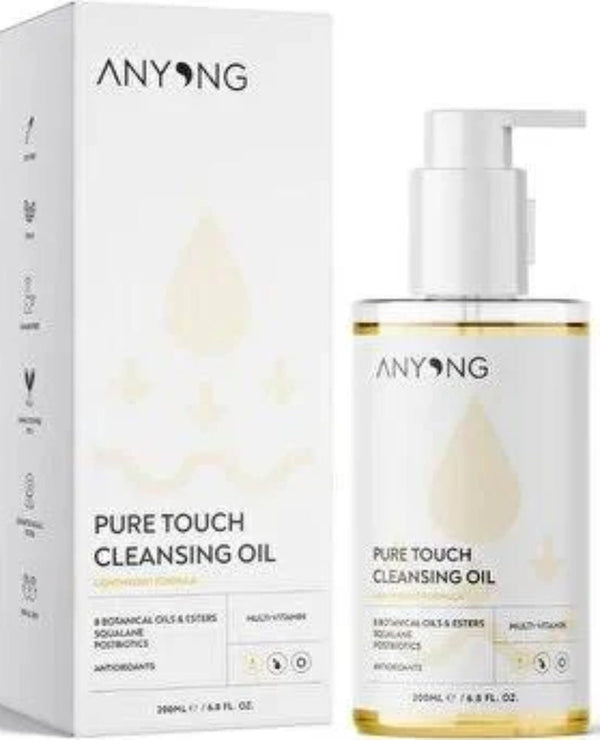 Anyong Pure Touch Cleansing Oil Botanical Makeup Remover with Bifida Ferment and Aloe Vera 200 ml