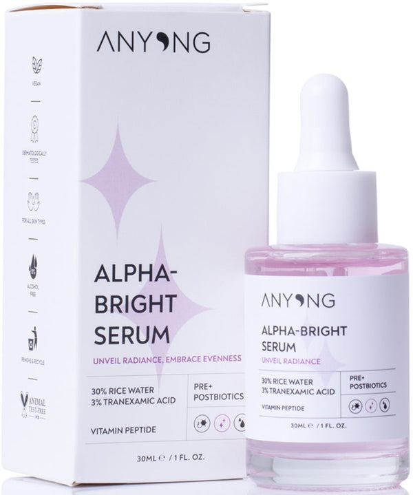 Anyong Alpha-Bright Serum Liquid Rice Water Tranexamic Acid 30 ml