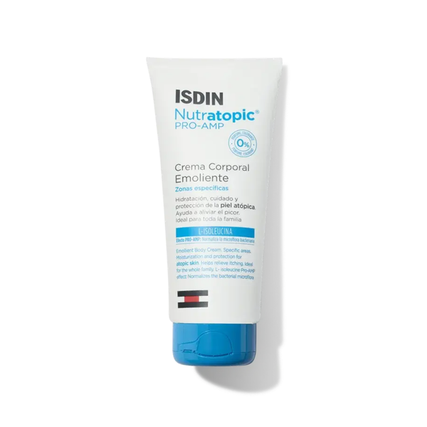ISDIN Nutratopic Pro-Amp Emollient Cream Barrier-Support Moisturizer 200 ml
