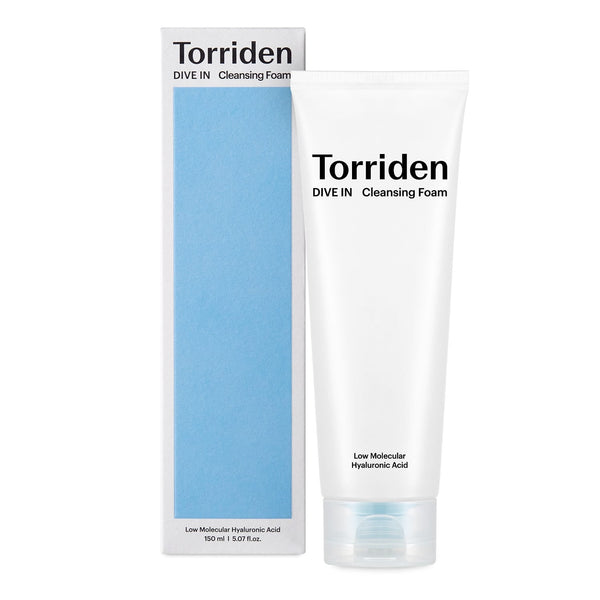 Torriden Dive In Hyaluronic Acid Cleansing Foam Moisturizing Face Cleanser 150ml