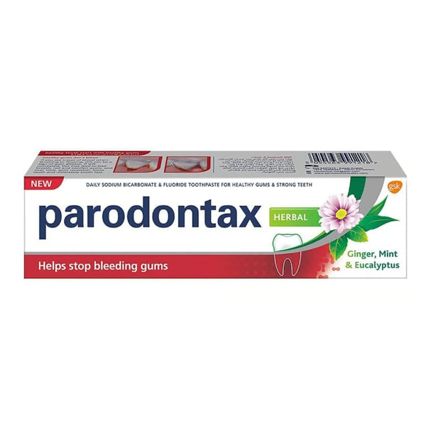 Parodontax Herbal Toothpaste Fluoride Ginger Mint Eucalyptus 75 ml