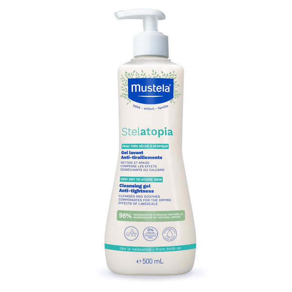Mustela Stelatopia Cleansing Gel Fragrance-Free Tear-Free Formula