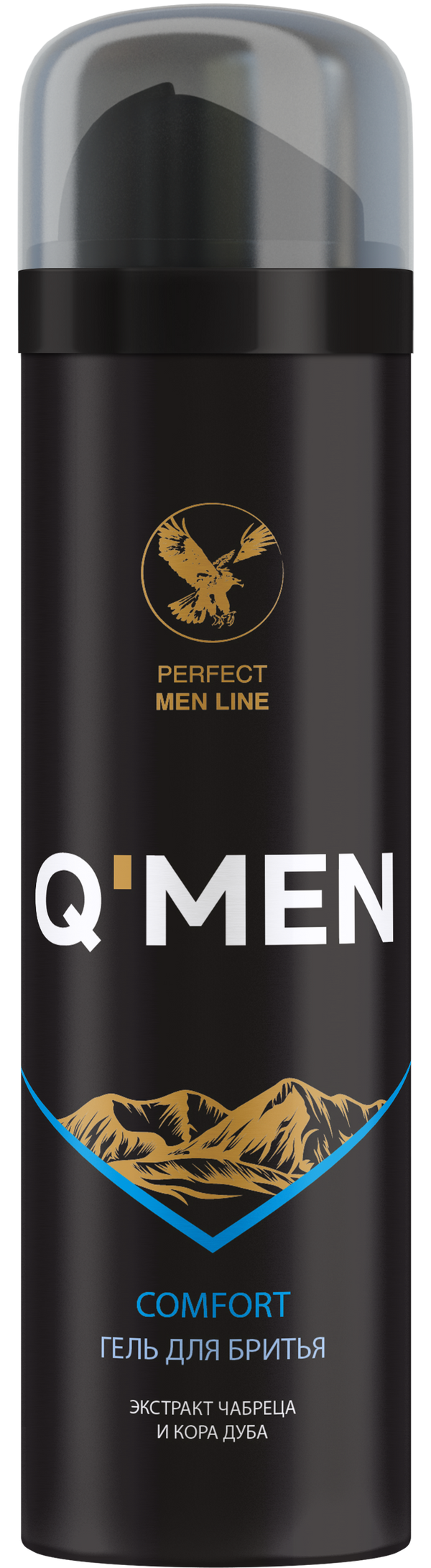 Q'Men Comfort Shaving Gel Thyme and Oak Bark Extract 200 ml