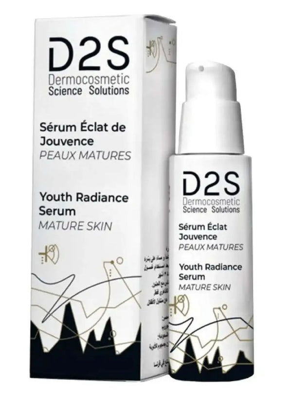 D2S Youth Radiance Serum Liquid Firming Facial Serum 30 ml