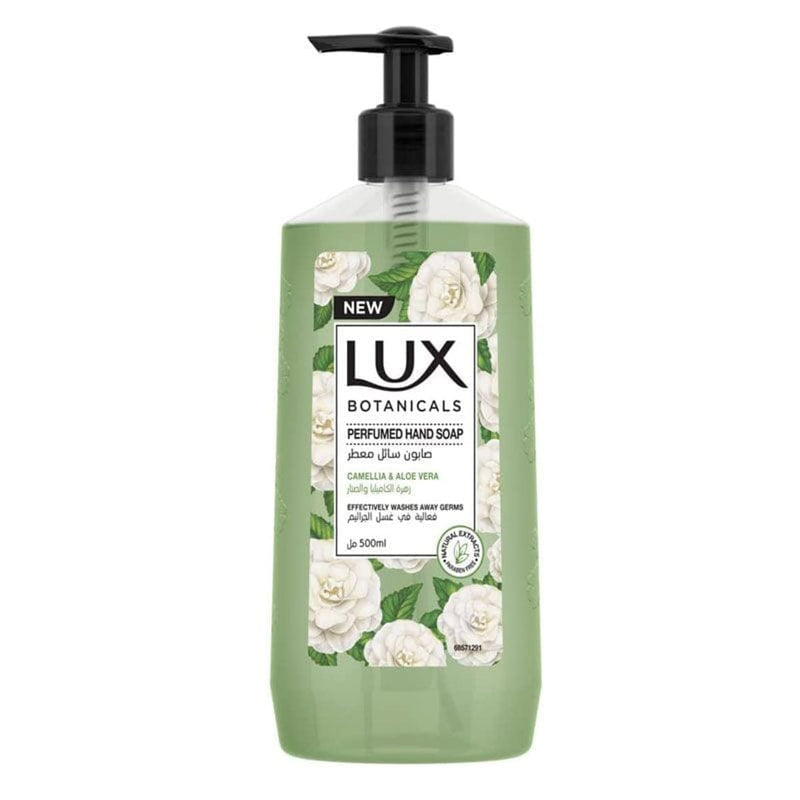 Lux Hand Wash Camellia Flower Aloe Vera Fragrant Moisturizing Formula