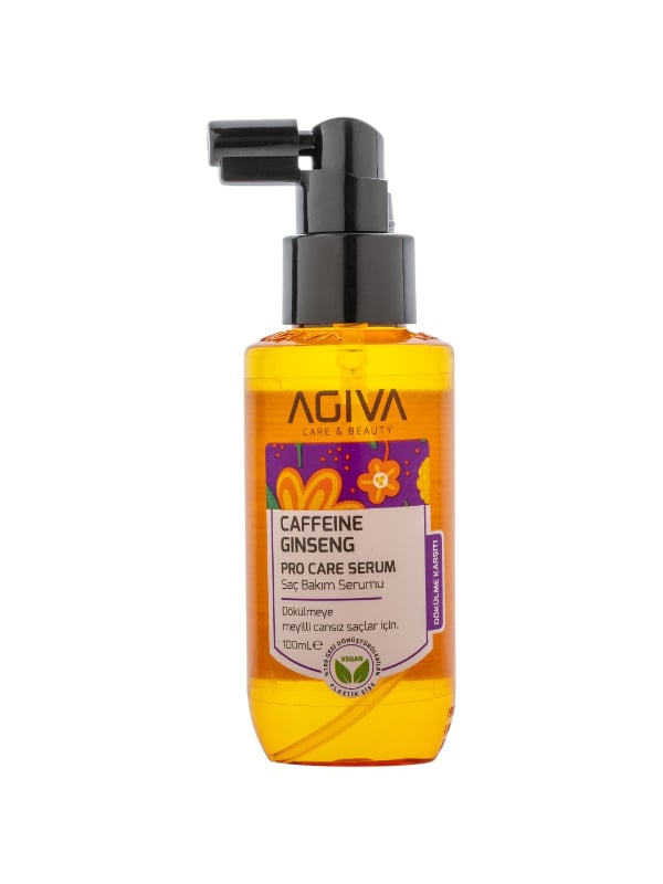AGIVA Pro-Care Caffeine & Ginseng Hair Serum Biotin Fennel Laurel Oil 100 ml