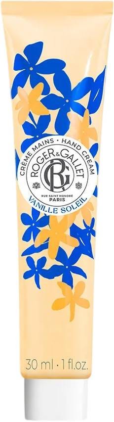 Roger & Gallet Vanille Soleil Hand Cream Shea Butter Sweet Almond Oil 30 ml