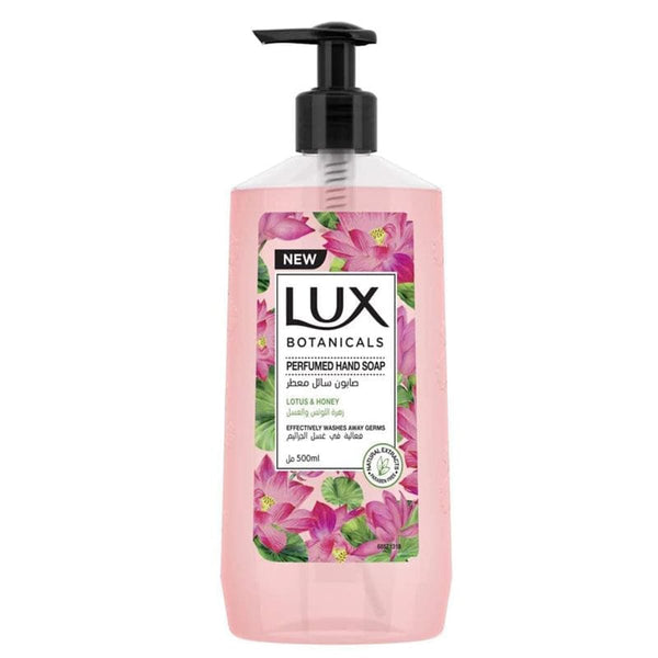 Lux Hand Wash Lotus & Honey Fragrant Formula 500 ml, Pack of 12