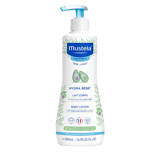 Mustela Hydra Bebe Body Lotion Avocado Nourishing Baby Moisturizer