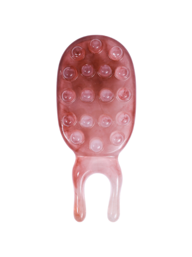 It's For U Meridian Brush Scraping Plate Textured Body Massage Tool