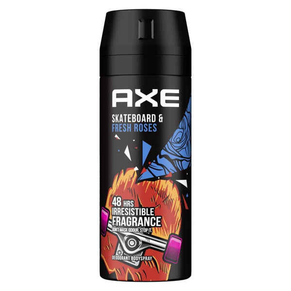 Axe Body Spray Excite Deodorant Fresh Rose Fragrance 6 Pack