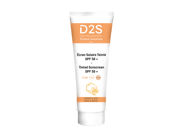 D2S Tinted Sunscreen Cream SPF 50+ Broad-Spectrum Water-Resistant 50 ml