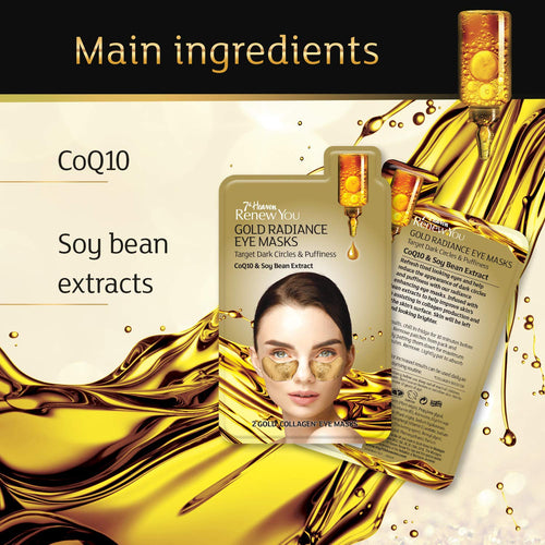 7th Heaven Renew You Gold Radiance Eye Masks 16 g