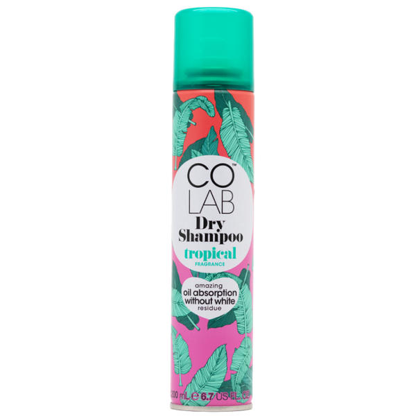 Colab Dry Shampoo Tropical Aerosol Refreshing Hair Care 200ml