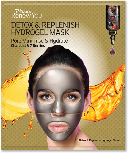 7th Heaven Renew You Detox & Replenish Hydrogel Face Mask 38 g