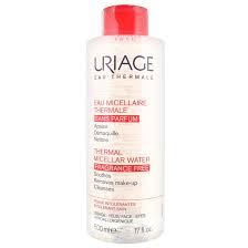 Uriage Thermal Micellar Water for Sensitive Skin, Fragrance-Free Facial Cleanser