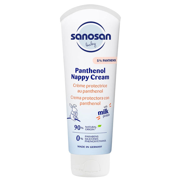 Sanosan Baby Panthenol Nappy Cream 5% Panthenol and 5% Glycerin 100 ml