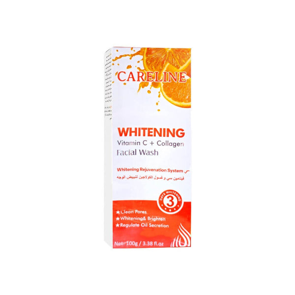 Careline Vitamin C & Collagen Facial Wash Brightening Cleanser 100g