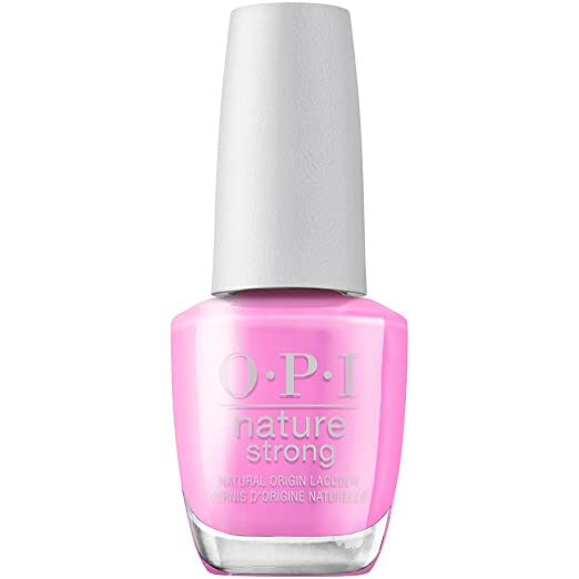 OPI Nature Strong Lacquer Emflowered Pink Vegan Nail Polish 15ml
