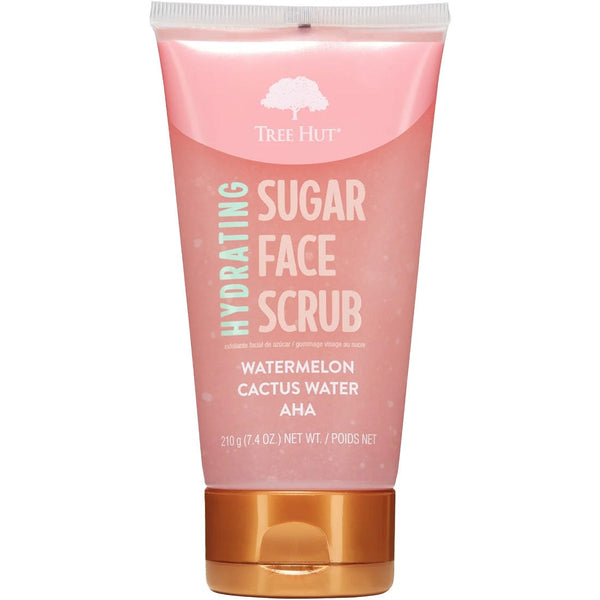 Tree Hut Hydrat Wm-Cac Face Scrub with Watermelon, Cactus Water and AHAs 210g