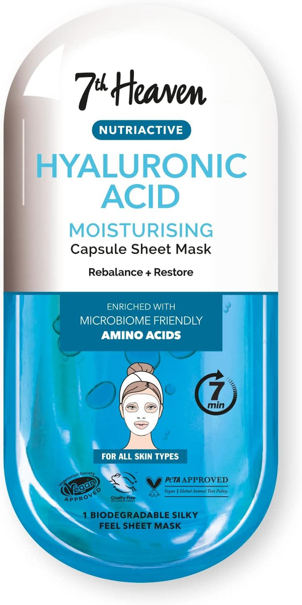 7th Heaven Nutriactive Hyaluronic Sheet Mask 30 g